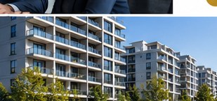 Edificios y condominios modernos